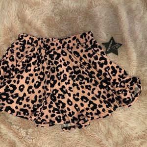 Pixie Lane Light pink cheetah print SKORT